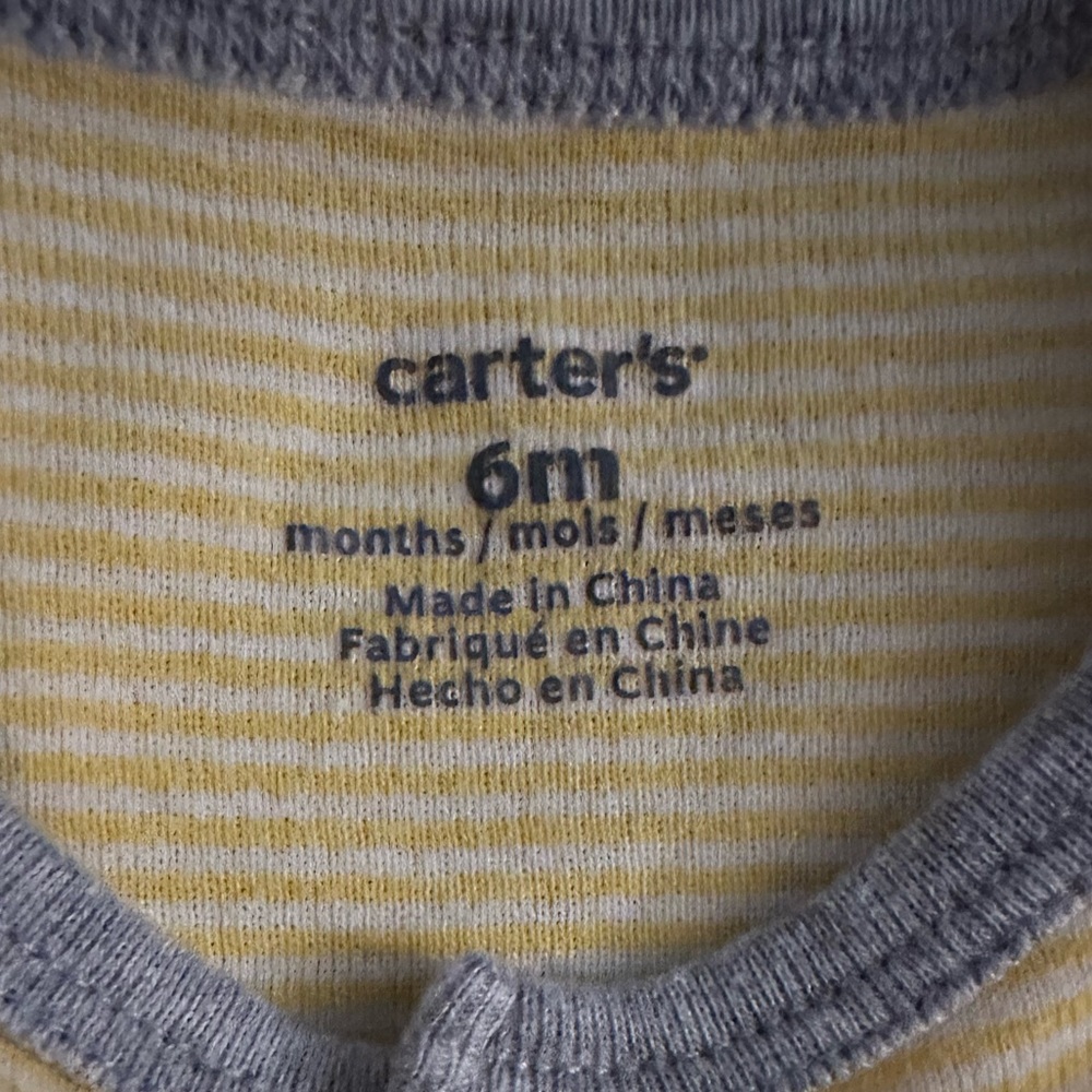 Carter’s Unisex Rompers - Picture 2 of 2